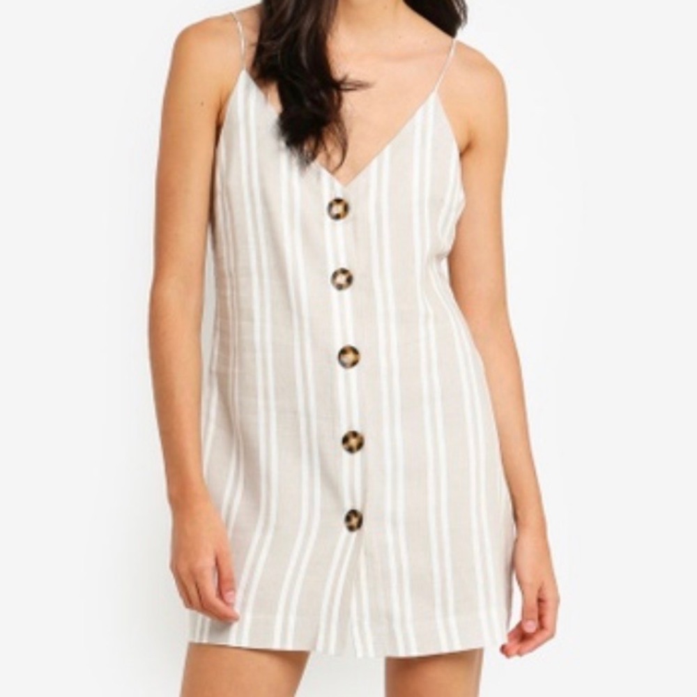 Top shop striped mini dress